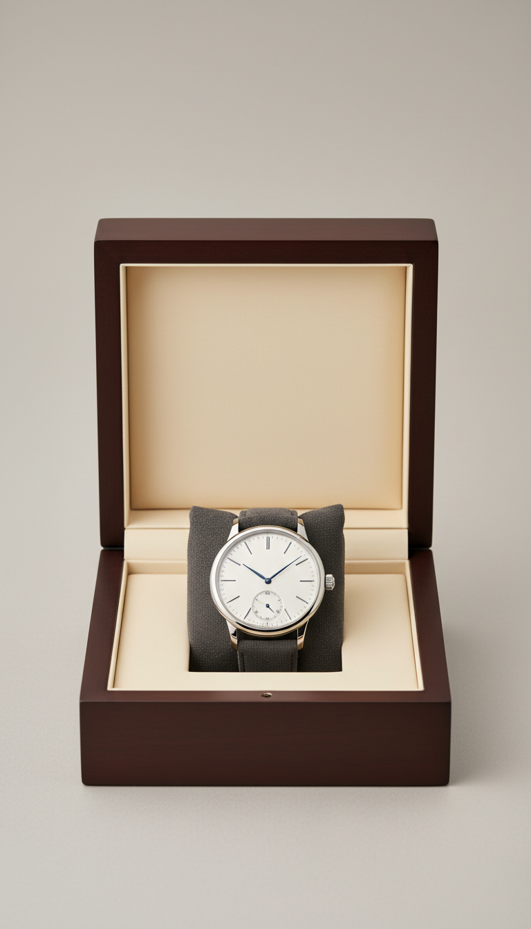 Platinum Mechanical Dress Watch