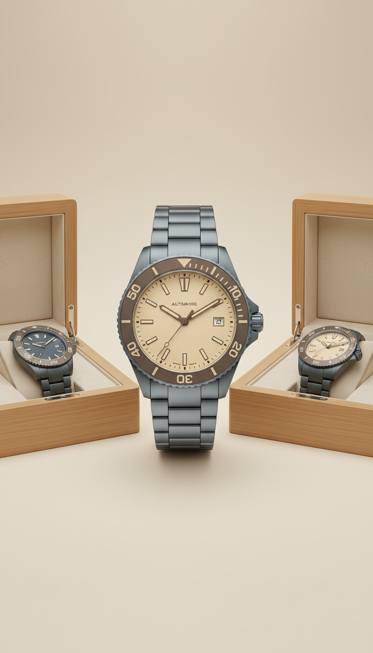 Limited Edition Titanium Automatic Sports Watch