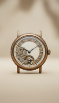 Vintage-Inspired Swiss Timepiece Engraved Details